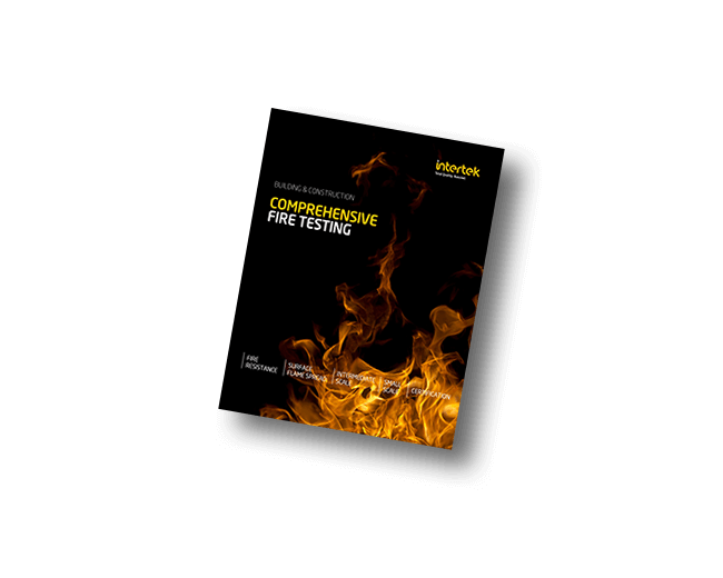 Comprehensive Fire Testing brochure