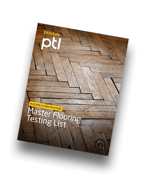 Master Flooring Testing List | Brochure