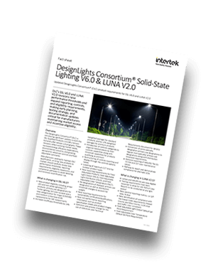 DLC Solid State Lighting V6.0 & LUNA V2.0 | Fact Sheet